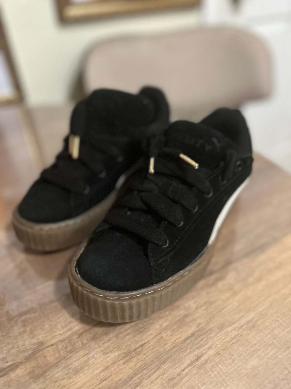 Fenty x Puma Creeper Phatty Black White Gum